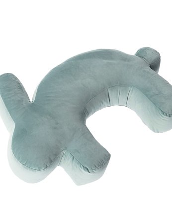 Poduszka Velvet Bunny mint, Yellow Tipi