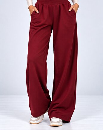 Spodnie Damskie ARIA zgaszone bordo, 3 for U