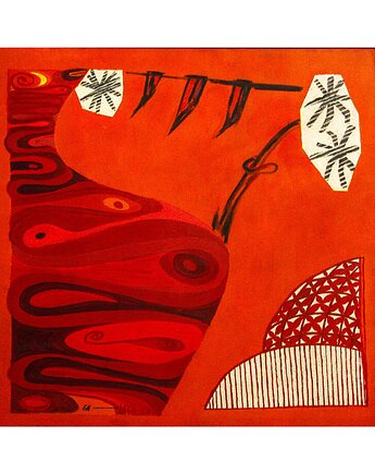 Chusta jedwabna 'Hania Masojada_X', Hania E. Masojada