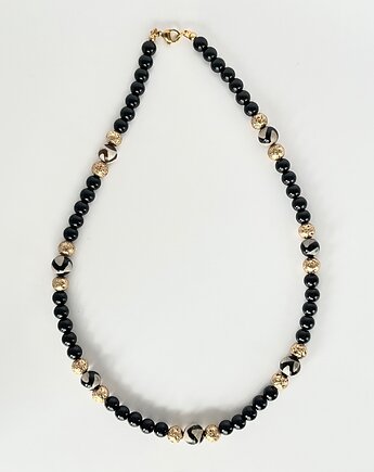 Choker z onyksu i agatu tybetańskiego, Messme