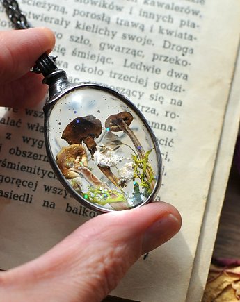 Wisiorek z grzybkami, MARIAELA