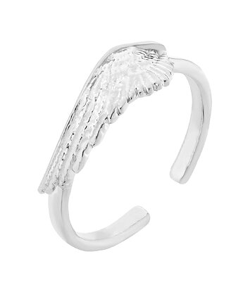 Srebrny pierścionek ze skrzydłem, SOTHO