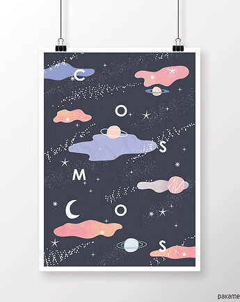 Plakat Kosmos, nadia kubczak