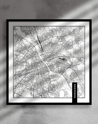 Plakat Miasto - Warszawa, Peszkowski Graphic