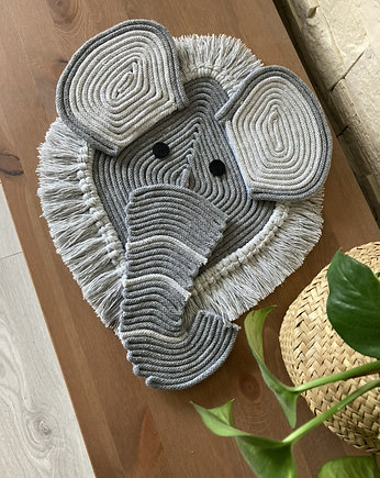 Słoń dekoracja ścienna do pokoiku dziecięcego, renartgifts