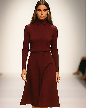 Bluzka burgund YY500107, YULIYA BABICH