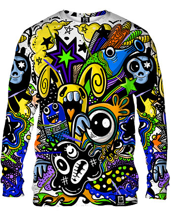 Bluza Bez Kaptura Damska DR.CROW Doodle, DrCrow