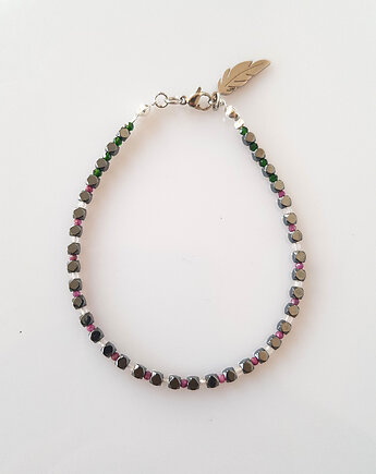 Bransoletka z Rubinem i Hematytem, Mitsu