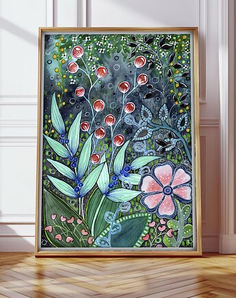 Łąka. Plakat, Malgorzata Domanska