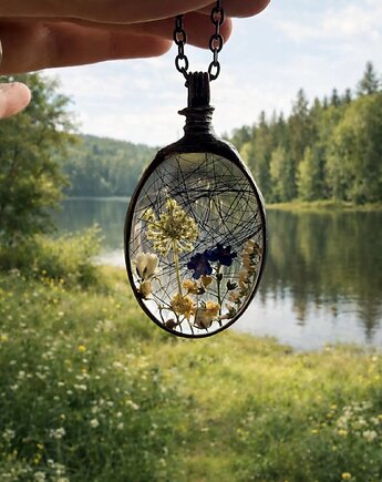 Personalizowany naszyjnik z sierścią zwierzęcia, MARIAELA