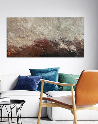 Unikalny abstrakcyjny obraz "Autumn Lights", Asia Swoboda