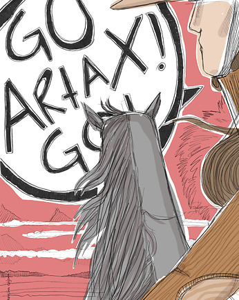 Plakat "Beyond the horizon", Karolina Gajdka