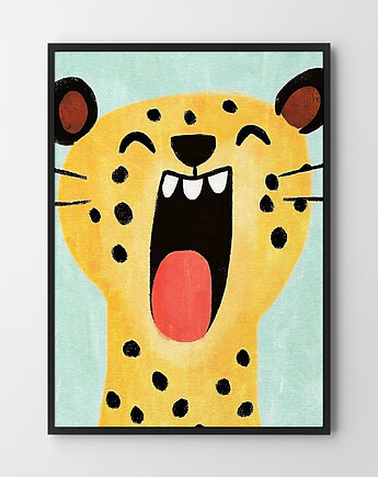 Plakat Ryk Lamparta, HOG STUDIO