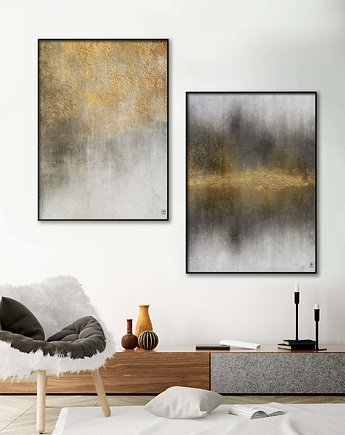 Zestaw plakatów - Dwie abstrakcje, Futuro Design