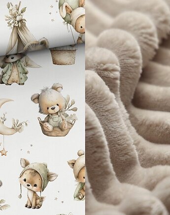 WYJĄTKOWY koc _ narzuta _ zwierzątka _ 155x200 cm, MOJAMAJA