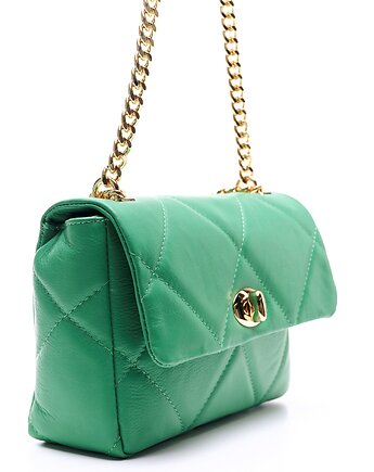 Torebka skórzana pikowana na ramię (6633), BOSCCOLO