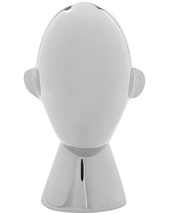 Figurka Face aluminiowa nowoczesna 22cm, OKAZJE - Prezent na 50 urodziny