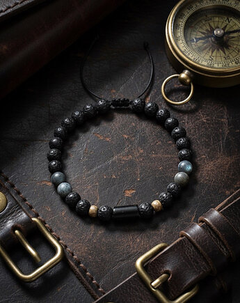 Męska bransoletka Siła i Intuicja, Blask Natury