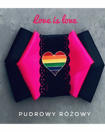 Brosza z Kolekcji LOVE is LOVE  Pride, Pudrowy Różowy