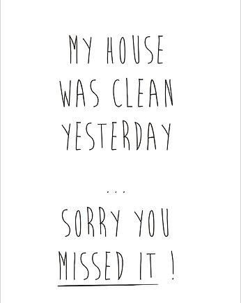 POSTER - My house ..., KOKO by HOKO