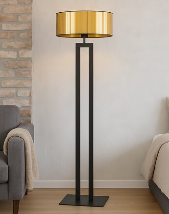Nowoczesna lampa stojąca w stylu glamour KALIFORNIA MIRROR, LYSNE