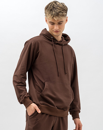 Bluza męska  z kapturem   ,,JAMAN " czekolada, 3 for U