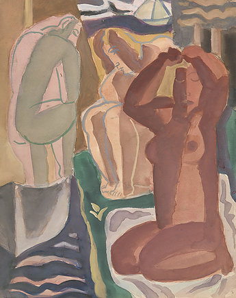 Kąpiące się kobiety - Leo Gestel - dekoracja ścienna, Dekoracje PATKA Patrycja Kita