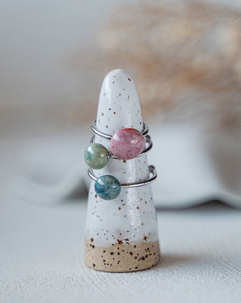 Pierścionek regulowany GLAZY, rękoczyny