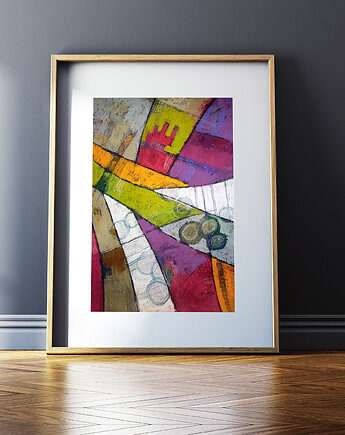 Nidzica - plakat 50x70, Katarzyna Radzka