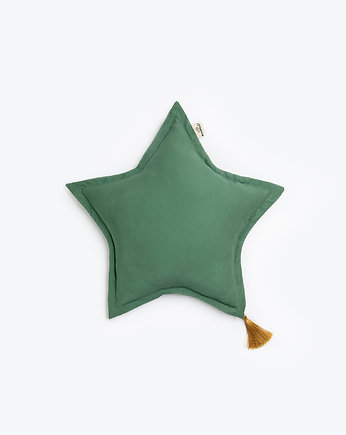 Poduszka gwiazdka zielona, OSOBY - Prezent dla noworodka