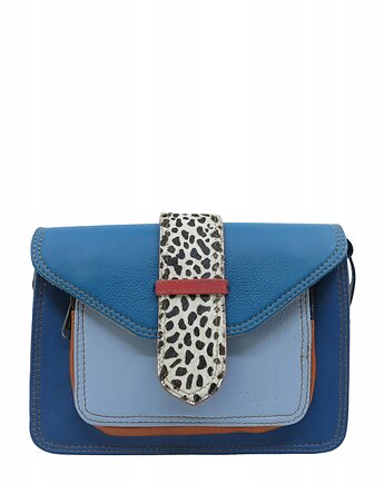 Torebka skórzana dwustronny odwracalny pasek damska listonoszka eko OLIVKA, Olivka Warsaw