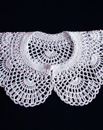 Kołnierzyk naturalna biel, eulalia