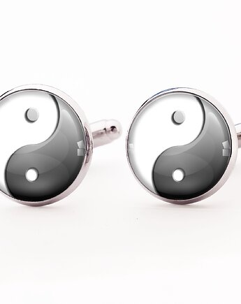 Ying yang - spinki do mankietów - 0266, EgginEgg Men