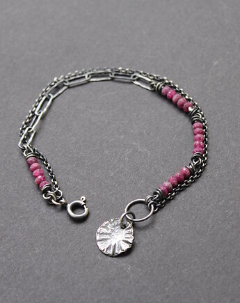 Bransoletka rubiny ze szkatułki babci, fado