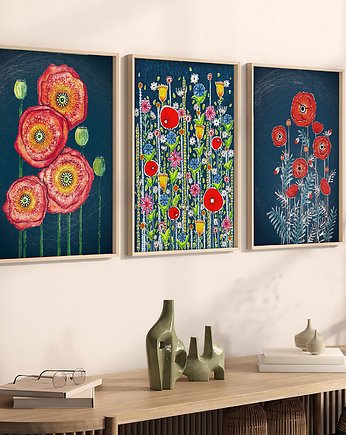 Zestaw 3 prac, Malgorzata Domanska