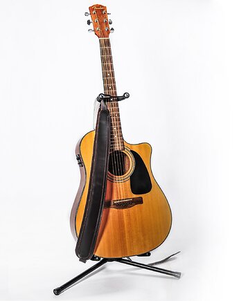 Skórzany Pas Gitarowy PG-3 - czarny, FS Bike