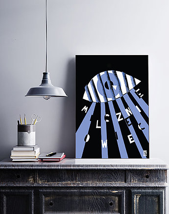 Plakat filmowy Milczenie owiec, kasia piotrowicz