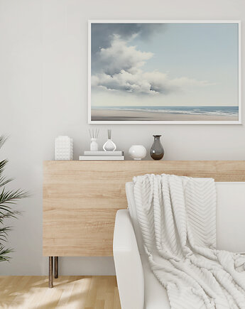 Plakat Krajobraz Nadmorski, Bury Lis