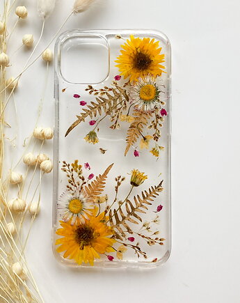Etui na telefon- małe słoneczniki, fernandfelt