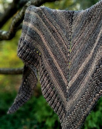 Ziemista / chusta, agat handmade