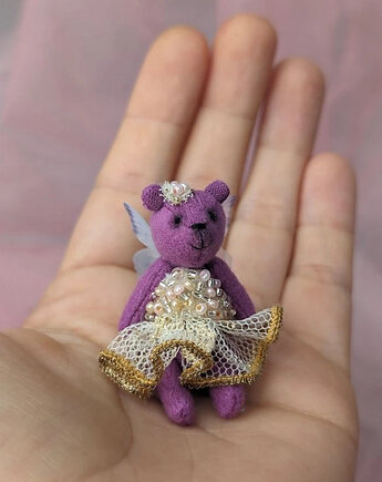 Zabawka miniaturowa -niedźwiedź, Myszka Molly