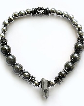 Unisex Kwarc tytanowy, hematyt- Odwaga i prawda, KEIT