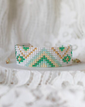 Bransoletka tkana Mint Blossom, Ardeo