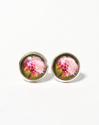 Kolczyki - Retro lato, kwiat - sztyfty mini, yenoo