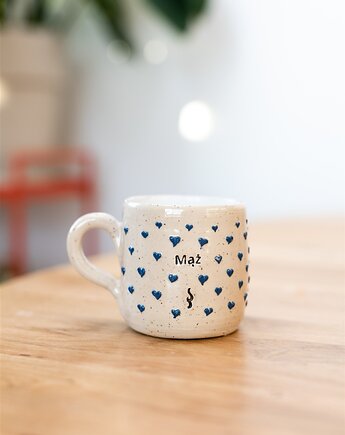 Ceramiczny Kubek 250 ml "Mąż", Dwa Wypały