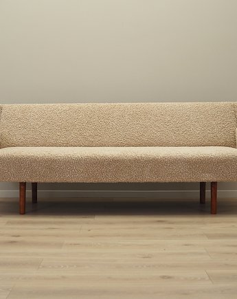 Sofa beżowa, duński design, lata 70, produkcja: Dania, Przetwory design