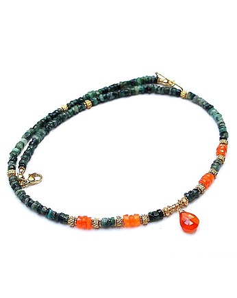 Szmaragdy vol. 13 choker - Szlachetna kolekcja /22.03.26/, KiKa pracownia