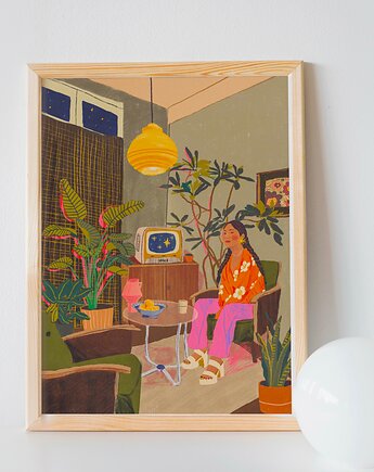 Plakat "My favourite place" 30x42, Gigi Rosado