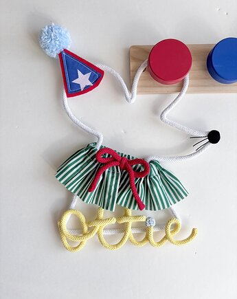 Personalizowana myszka cyrkowa z imieniem, Ren Art gifts