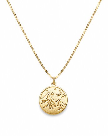 Noc w górach- srebro, złoto, różowe złoto, ISSI Jewelry